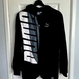 PUMA YOUTH US XL (18-20) Big Logo Full Zip Hoodie